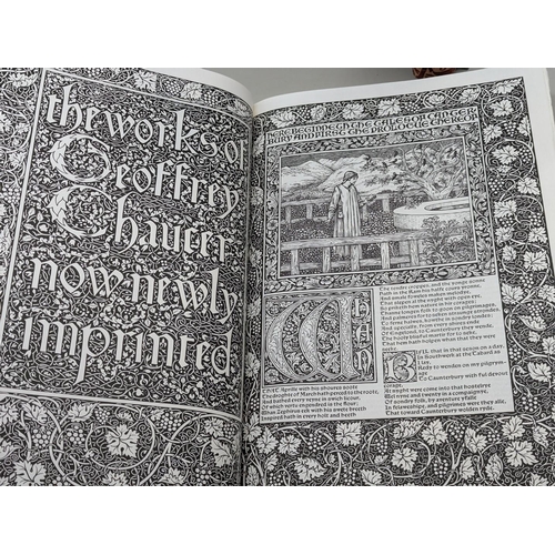 131 - KELMSCOTT PRESS: CHAUCER (Geoffrey): 'The Works (&) A Companion Volume to the Kelmscott Cha... 