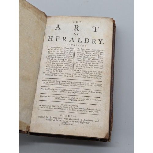 136 - NISBET (Alexander): 'An Essay on the Ancient and Modern Use of Armories...': London, A. Bell and oth... 