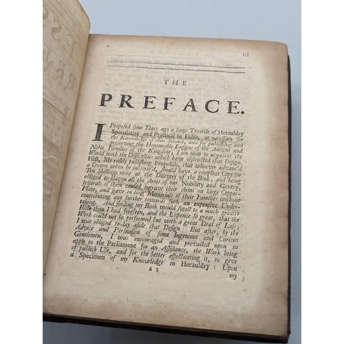 136 - NISBET (Alexander): 'An Essay on the Ancient and Modern Use of Armories...': London, A. Bell and oth... 