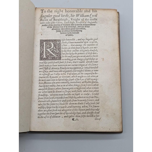 137 - LEIGH (Gerard): 'The Accedence of Armorie..': a 16th century edition, lacking title leaf and some fi... 