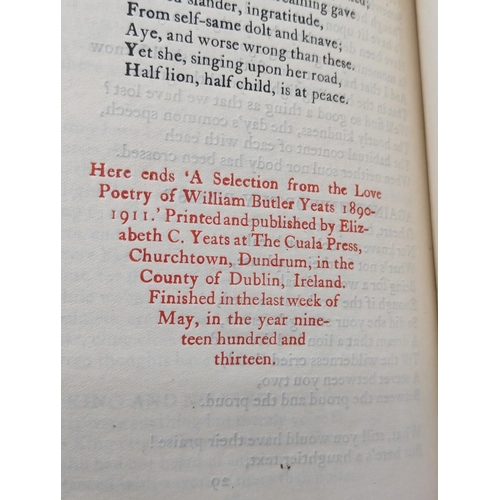 16 - YEATS (William Butler): 'A Selection from the Love Poetry of William Butler Yeats..': Churchtow... 