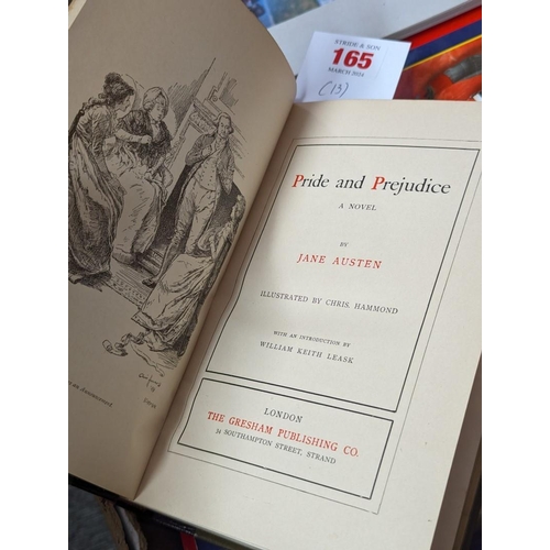 165 - AUSTEN (Jane): 'Pride & Prejudice..a Novel': London, Gresham Publishing Co, n.d (c.1900): p... 