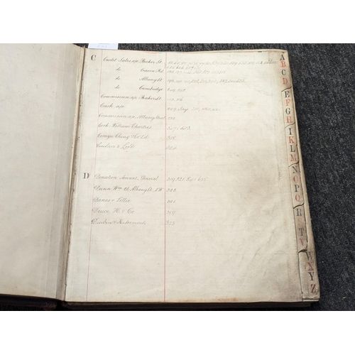 213 - COMPANY LEDGERS: a pair of large folio company ledgers, early 20thc, vellum/calf bindings with some ... 