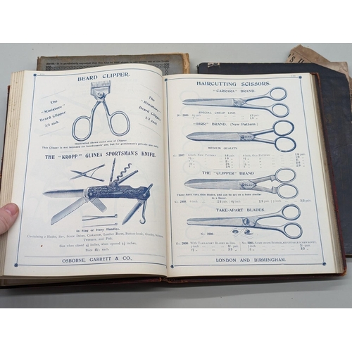 219 - TRADE CATALOGUES: Hairdresser's Requisites: 'Parton, Son & Co's New Illustrated Catalogue o... 