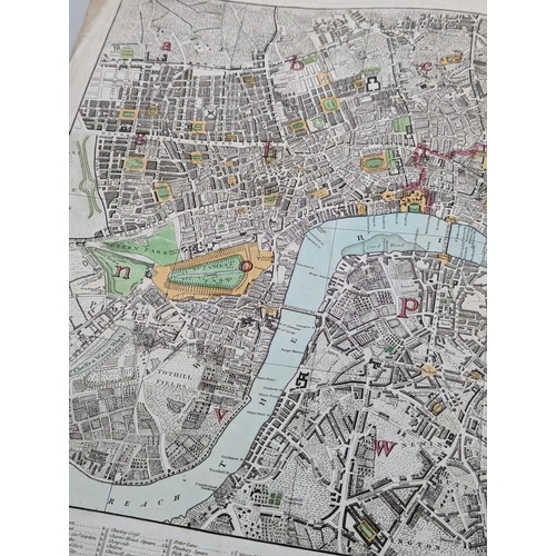 224 - MAPS: Darton & Harvey (publisher): 'London Westminster and Southwark shewing the various alterat... 