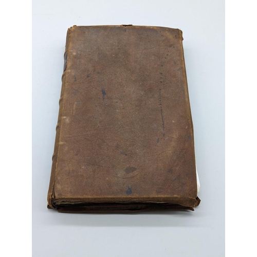 242 - GEORGIAN SCRAPBOOK: an interesting album circa 1820, comprising pasted in scraps, drawings and engra... 