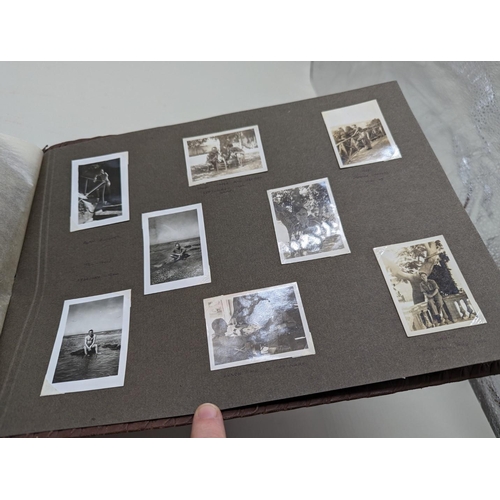 245 - PHOTOGRAPH ALBUM: 1930s-40s period album b/w photographs of Jerusalem, Hebron, street scenes et... 