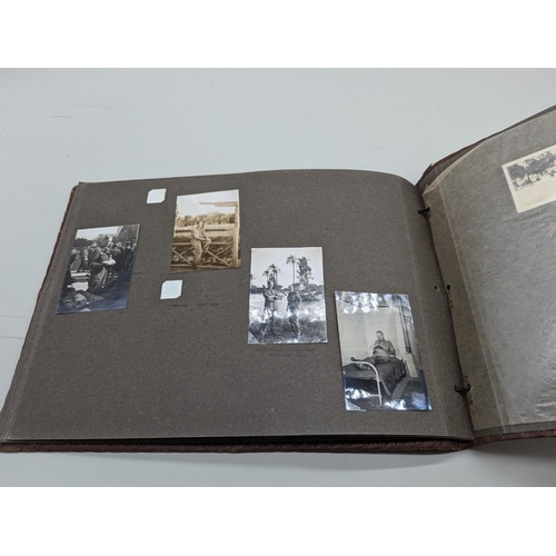 245 - PHOTOGRAPH ALBUM: 1930s-40s period album b/w photographs of Jerusalem, Hebron, street scenes et... 