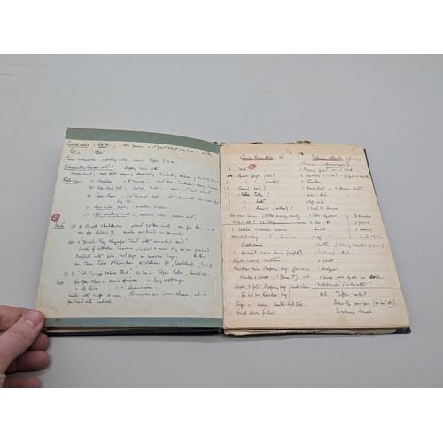 246 - BIG GAME HUNTING: a small volume of notes and cuttings on big game hunting, 1930s period, including ... 