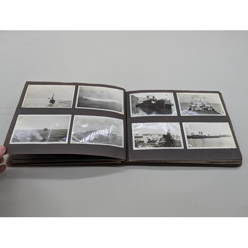 247 - WITHDRAWN FROM SALE PHOTOGRAPH ALBUM: WHALING: album of approx 170 b/w photographs, 1930s, many depi... 