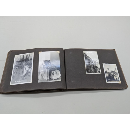 247 - WITHDRAWN FROM SALE PHOTOGRAPH ALBUM: WHALING: album of approx 170 b/w photographs, 1930s, many depi... 