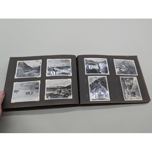 247 - WITHDRAWN FROM SALE PHOTOGRAPH ALBUM: WHALING: album of approx 170 b/w photographs, 1930s, many depi... 