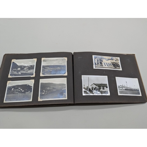 247 - WITHDRAWN FROM SALE PHOTOGRAPH ALBUM: WHALING: album of approx 170 b/w photographs, 1930s, many depi... 