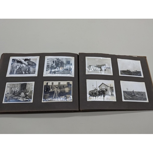 247 - WITHDRAWN FROM SALE PHOTOGRAPH ALBUM: WHALING: album of approx 170 b/w photographs, 1930s, many depi... 