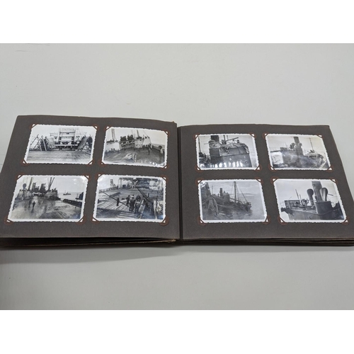 247 - WITHDRAWN FROM SALE PHOTOGRAPH ALBUM: WHALING: album of approx 170 b/w photographs, 1930s, many depi... 