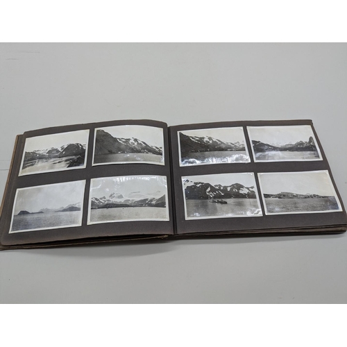 247 - WITHDRAWN FROM SALE PHOTOGRAPH ALBUM: WHALING: album of approx 170 b/w photographs, 1930s, many depi... 