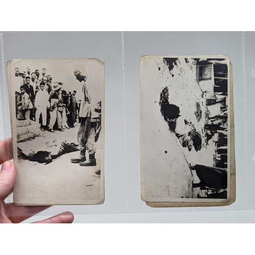 261 - CHINA: EXECUTION POSTCARDS: a group of 40 postcards, including an incomplete set depicting the Denis... 