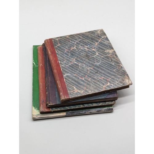 263 - MANUSCRIPT EXERCISE BOOKS, EARLY 19TH CENTURY: a group of 5 in various neat hands, including arithme... 