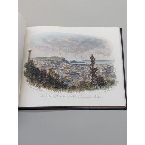 264 - JERSEY, STEEL ENGRAVED VIEWS: an album containing 23 steel engraved views of Jersey, all with o... 