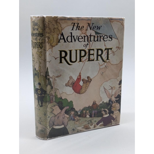 270 - BESTALL (Alfred E): 'The New Adventures of Rupert..': FIRST EDITION, illustrations printed in red an... 