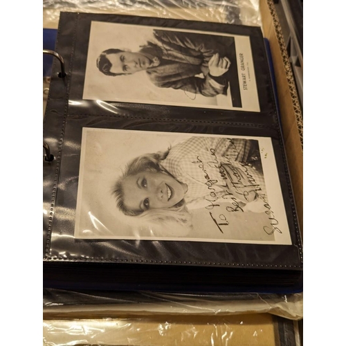 271 - FILM/ENTERTAINMENT: autographs, photographs and other ephemera, a large and varied collection i... 