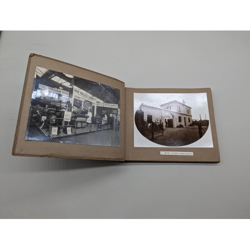 275 - PHOTOGRAPH ALBUM: album of 24 original photographs showing offices of New Process Company Limit... 