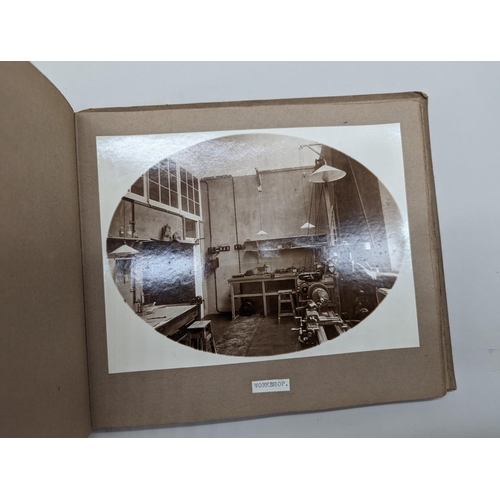 275 - PHOTOGRAPH ALBUM: album of 24 original photographs showing offices of New Process Company Limit... 