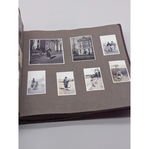 276 - PHOTOGRAPH ALBUM: album of approx 400+ b/w photographs, 1930s period, inc. good image of Edward... 