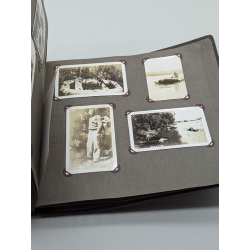 276 - PHOTOGRAPH ALBUM: album of approx 400+ b/w photographs, 1930s period, inc. good image of Edward... 