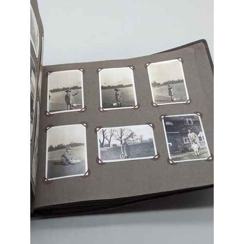 276 - PHOTOGRAPH ALBUM: album of approx 400+ b/w photographs, 1930s period, inc. good image of Edward... 