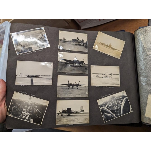 287 - PHOTOGRAPH ALBUMS: BRITISH AIRCRAFT CARRIER, early 1930s period, approx 150+ corner mounted images o... 