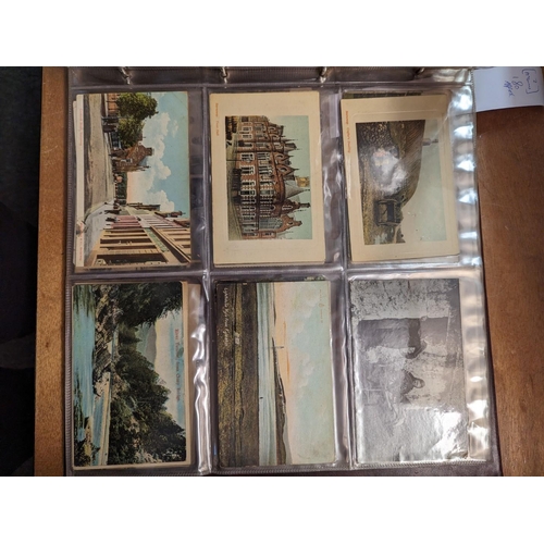 289 - POSTCARDS: good mixed collection of approx 310+ vintage postcards, topographical inc. Penistone viad... 