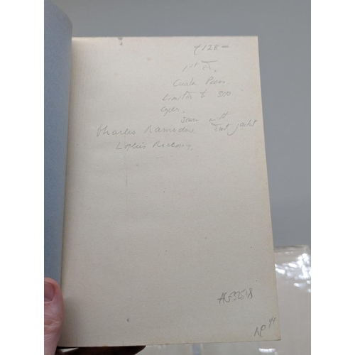 30 - GOGARTY (Oliver St John): 'An Offering of Swans': Dublin, Cuala Press, 1923: FIRST EDITION, lim... 