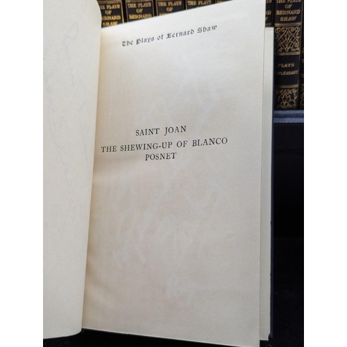 301 - BERNARD SHAW (George): 'The Plays of George Bernard Shaw': London, Constable, 1927: 12 vols in ... 