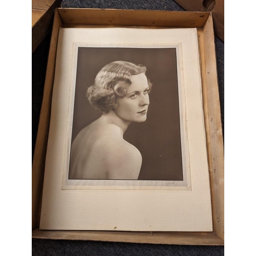 302 - STUDIO PORTRAITS: LAFAYETTE: group of 16 large studio portraits (c.55 x 42cm), 1920s-30s period... 