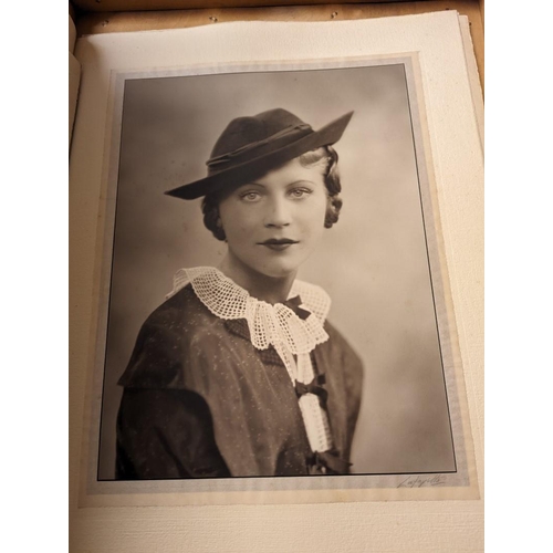 302 - STUDIO PORTRAITS: LAFAYETTE: group of 16 large studio portraits (c.55 x 42cm), 1920s-30s period... 