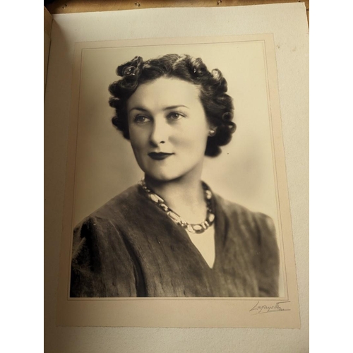 302 - STUDIO PORTRAITS: LAFAYETTE: group of 16 large studio portraits (c.55 x 42cm), 1920s-30s period... 