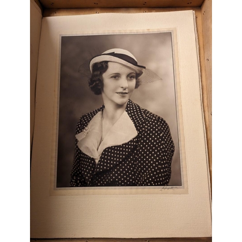 302 - STUDIO PORTRAITS: LAFAYETTE: group of 16 large studio portraits (c.55 x 42cm), 1920s-30s period... 