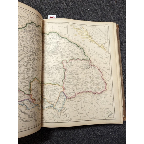 303 - ATLAS: BLACKIE (W G): 'The Imperial Atlas of Modern Geography; an extensive series of maps, embracin... 