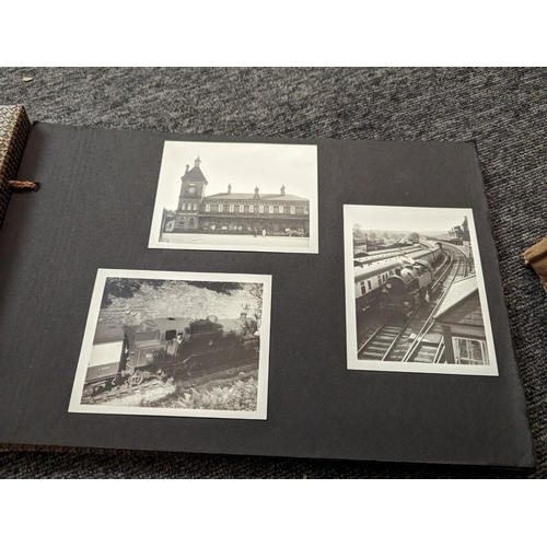 312 - PHOTOGRAPH ALBUMS: collection of c.24 photograph/snapshot albums in one box, mid-later c20, various ... 