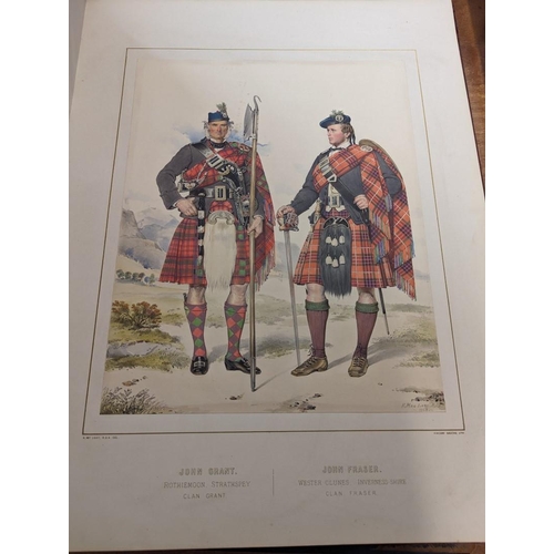 352 - MACLEAY (Kenneth & Vincent Brooks, lithographer): 'Highlanders of Scotland': London, Mr Mitchell... 