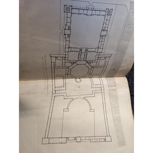 376 - CABINET DU ROI: Louvre et Tuileries: (Paris, Imprimerie Royale, 1727): 11 double-page plates only (o... 