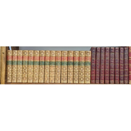 390 - BINDINGS: DICKENS (Charles): 'Works': Vols 1-15 only, Chapman & Hall, c.1880: uniform perio... 