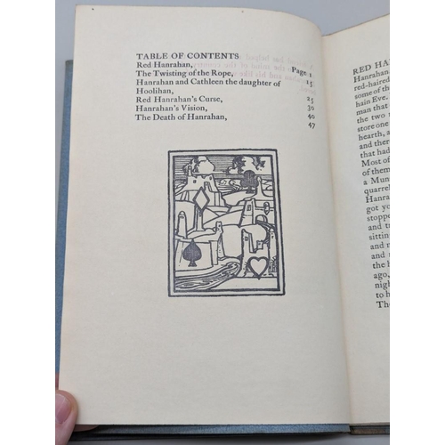 4 - CUALA PRESS: YEATS (William Butler): 'Stories of Red Hanrahan..': Dundrum, Dun Emer Press, 1904: FIR... 