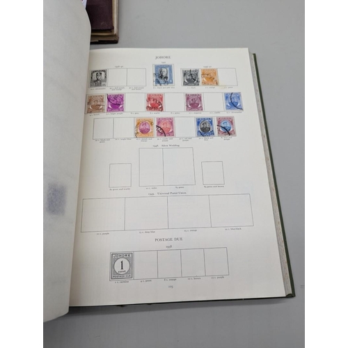 424 - STAMPS: 19th-mid c20 collection in 3 albums, inc. George VI Commonwealth selection. (3 albums)... 