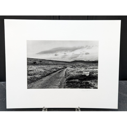 440 - FAY GODWIN (PHOTOGRAPHER 1931-2005): 'Penmachno Ysbyty Ifan Road..': gelatin silver print, 15.5 x 22... 