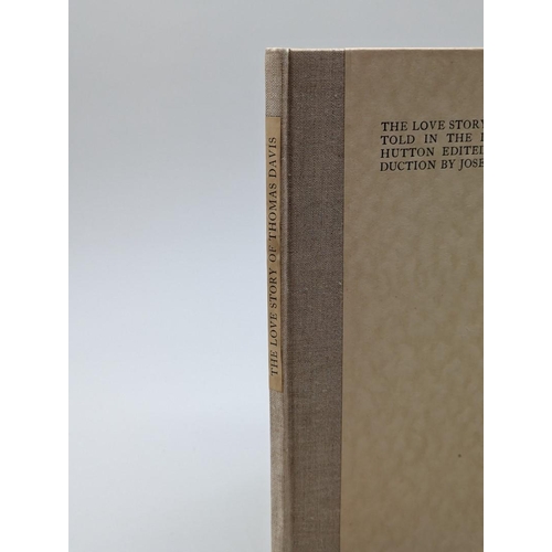 56 - CUALA PRESS: 'The Love Story of Thomas Davis told in the letters of Annie Hutton..edited with a... 