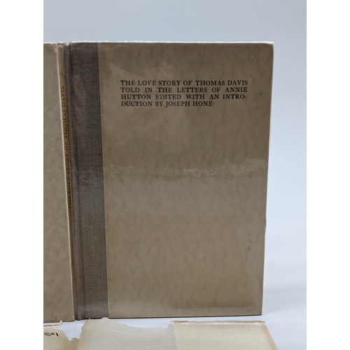 56 - CUALA PRESS: 'The Love Story of Thomas Davis told in the letters of Annie Hutton..edited with a... 