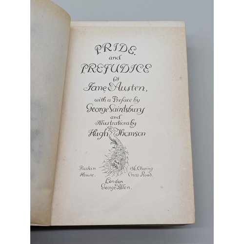 65 - AUSTEN (Jane): 'Pride & Prejudice...': Hugh Thomson's Peacock Edition: London, George Allen, n.d... 