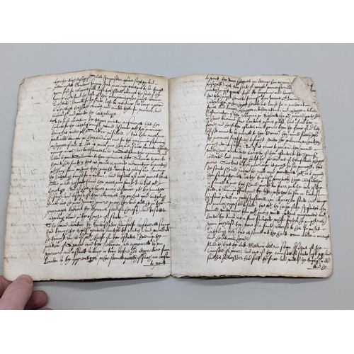 66 - NEWES FROM SPAYNE, 1620: CONTEMPORARY MANUSCRIPT COPY: 'Newes from Spayne translated accordinge to t... 